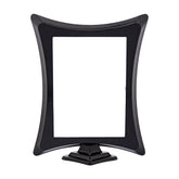 Marco portafotos rectangular de aluminio 13x18 cm con soporte